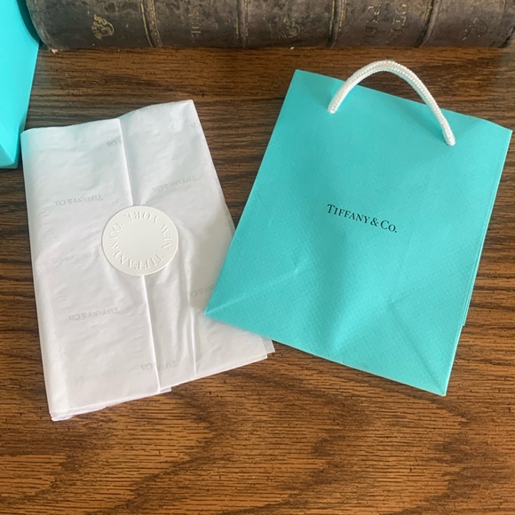 Tiffany  bag and tissue set 820 - Picture 1 of 6